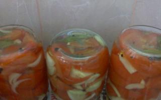 Рецепт маринования помидор дольками